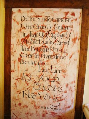 Shoot for the Stars, all that..